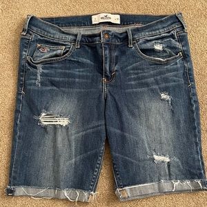 Denim Hollister Bermuda Shorts